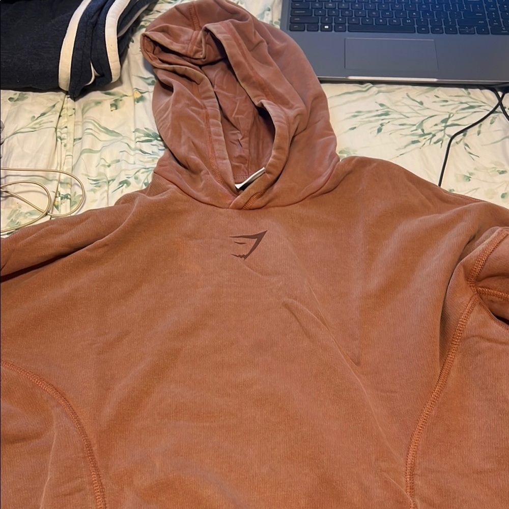Gymshark Brown Pullover Sweatshirt Hoodie